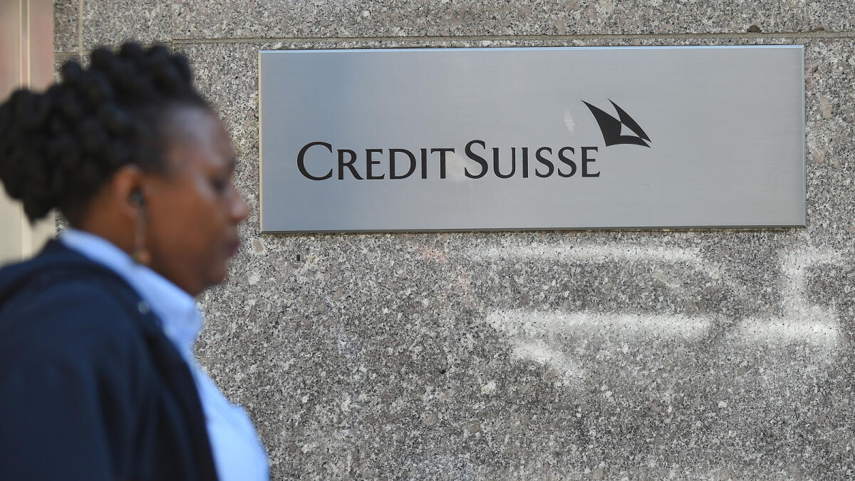 Credit Suisse's borrowing will be made under the covered loan facility and a short-term liquidity facility. — AFP