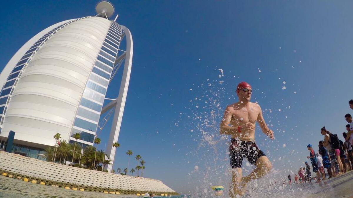 Dh160,000 collected through Burj Al Arab swimming competition