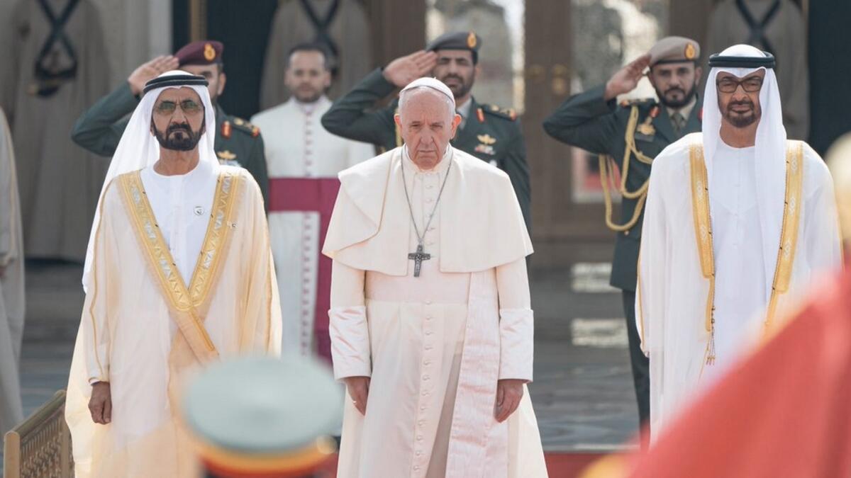 Heres how you can see Pope Francis mass while flying out from UAE 