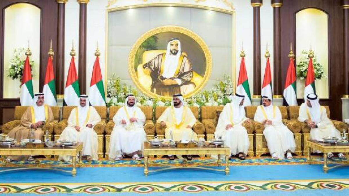 UAE Rulers exchange Eid Al Fitr greetings