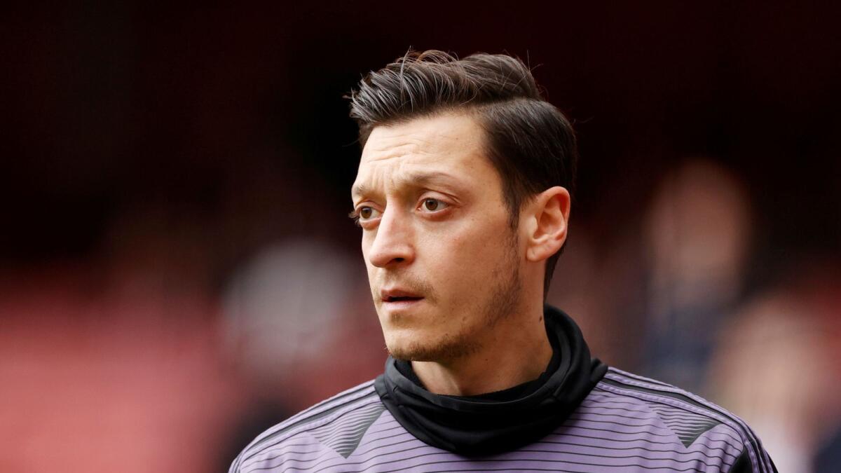 Mesut Ozil is set to leave Arsenal. — Reuters