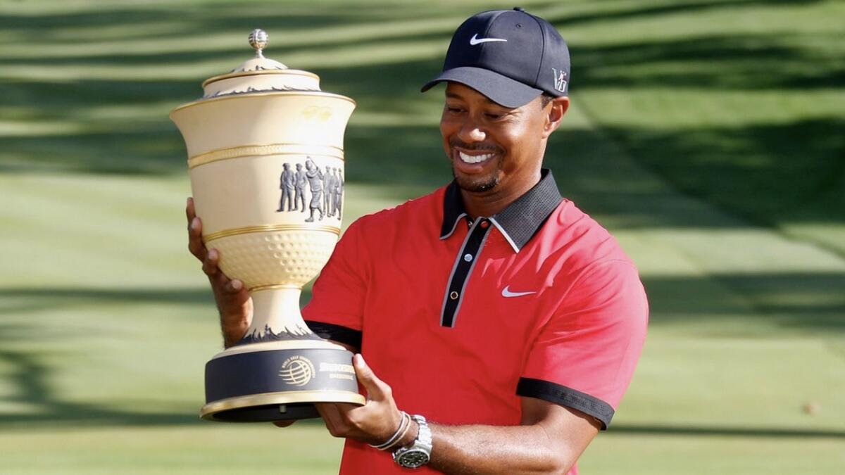 Tiger Woods takes Tour Championship for first win since 2013