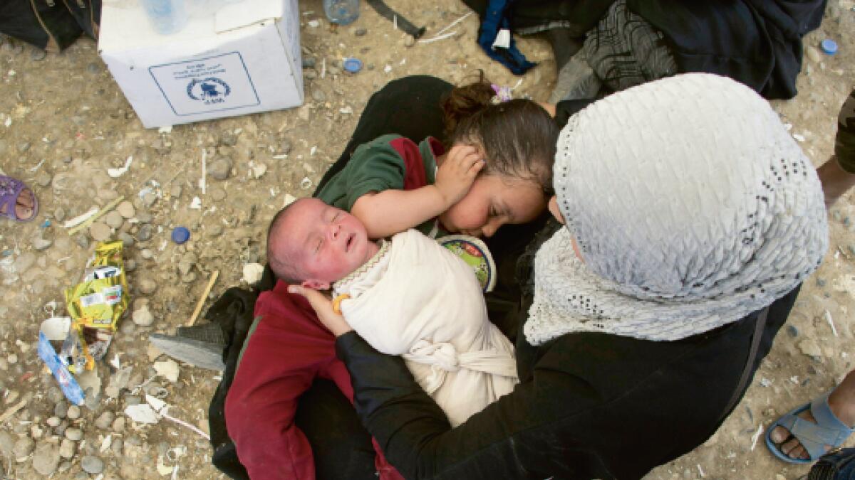 Rescued human shields narrate Mosul horror  