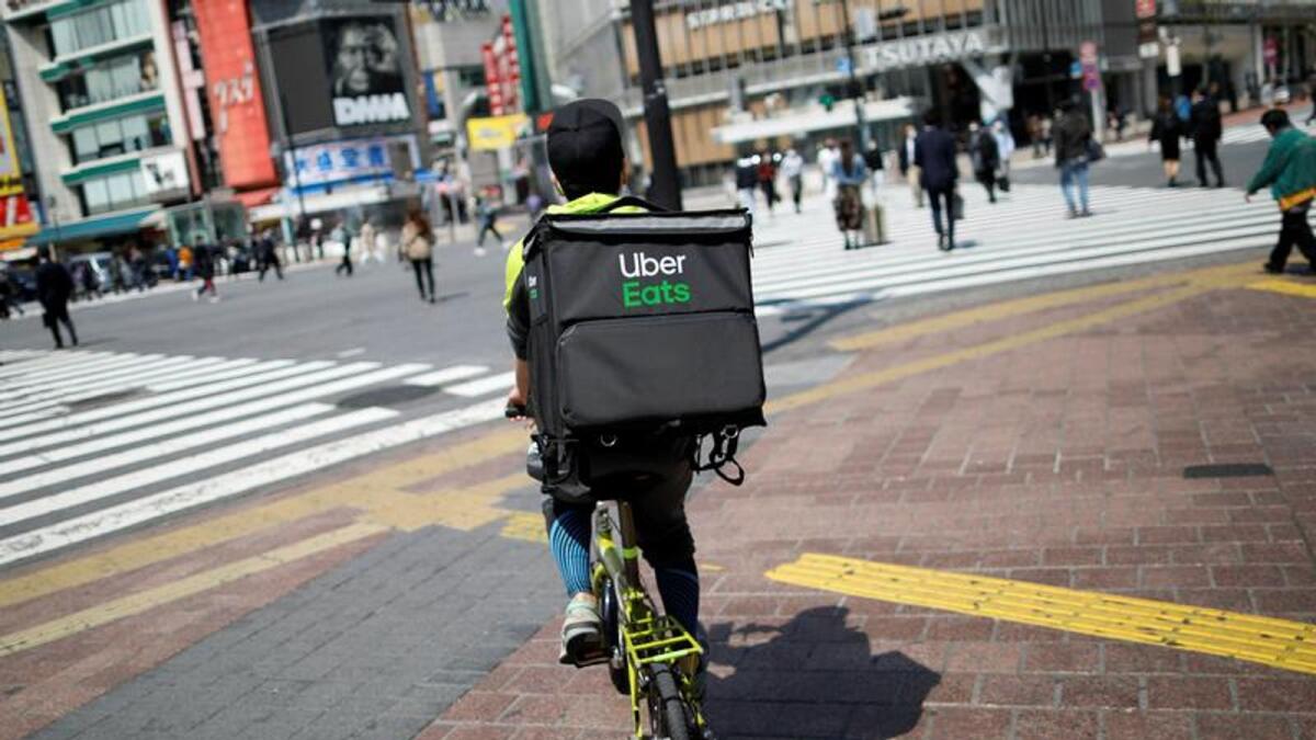 Restaurants relied on Uber for delivery and the trend of people ordering in instead of dining out during the pandemic continued.