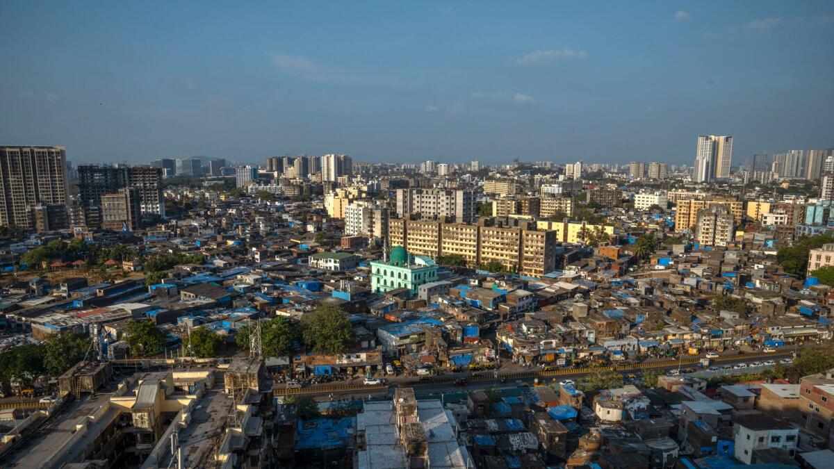 Dharavi, one of Asia's largest slums, in Mumbai. — AP file