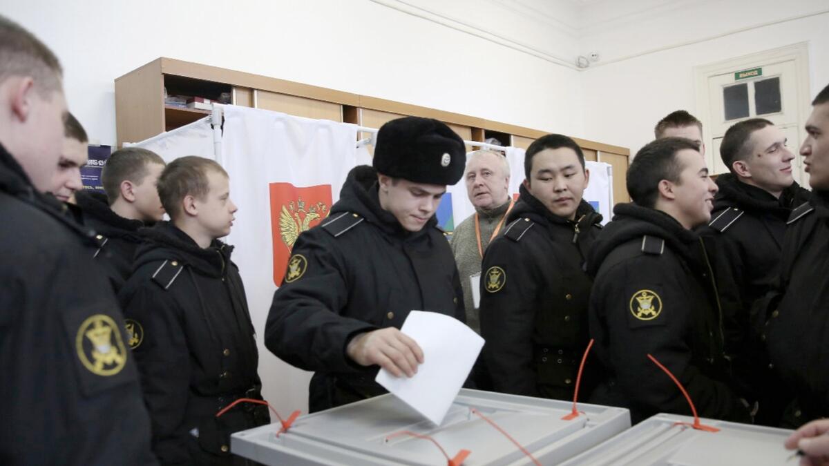 Polls open in Moscow in Russian presidential election 