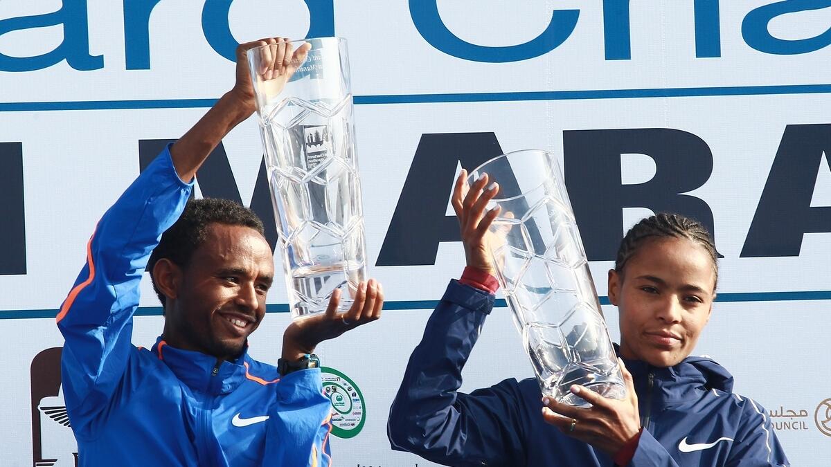 Geremew,  Dereje triumph as Ethiopians dominate Dubai Marathon