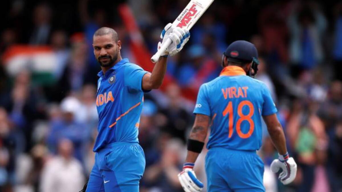 Shikhar Dhawan ruled out of ICC World Cup for three weeks 