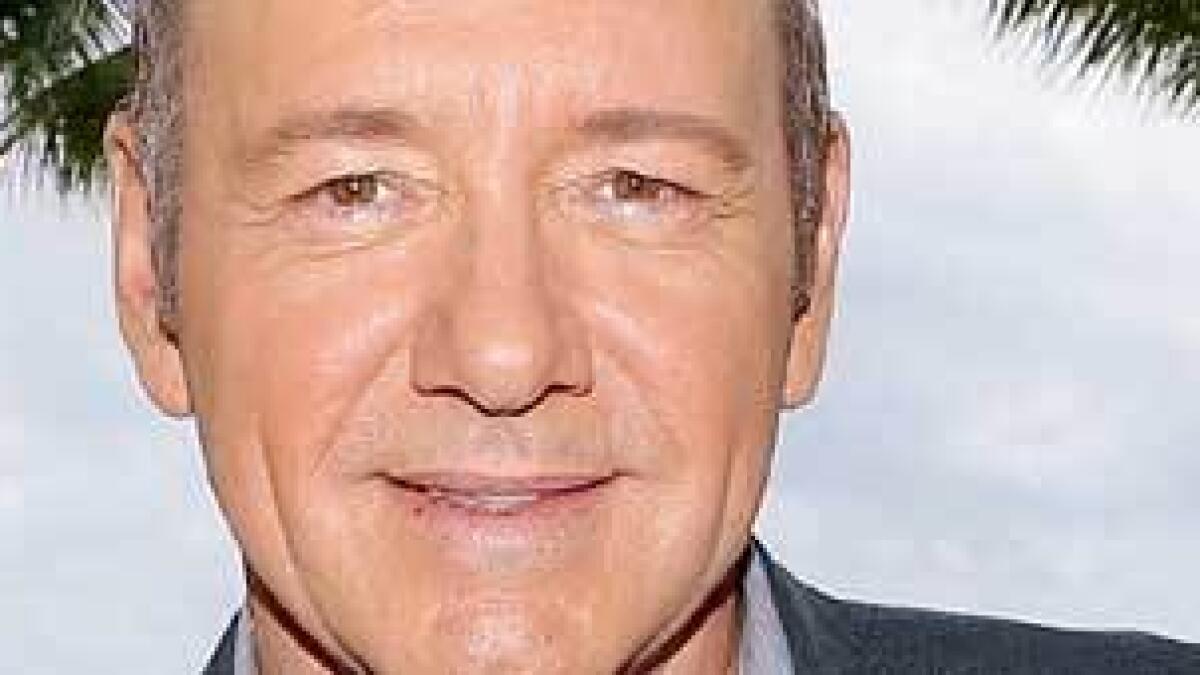 Kevin Spacey yells at audience member
