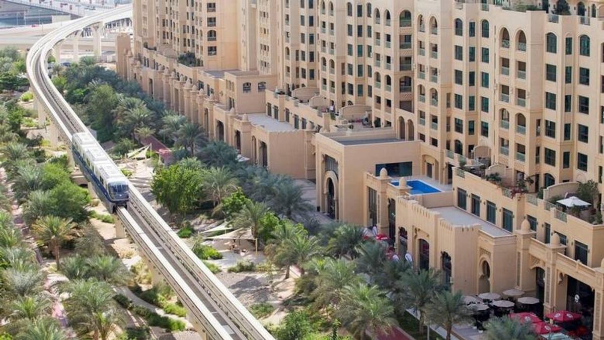Apartment and villa prices on the Palm Jumeirah increased by 5.1 per cent and 9.4 per cent, respectively. — File photo