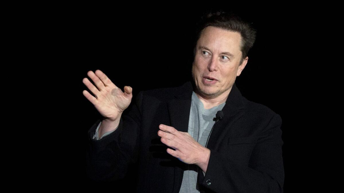 SpaceX Chief Executive Elon Musk had said in September that he would activate Starlink in Iran as part of a US-backed effort 'to advance Internet freedom and the free flow of information' to Iranians. — AFP file