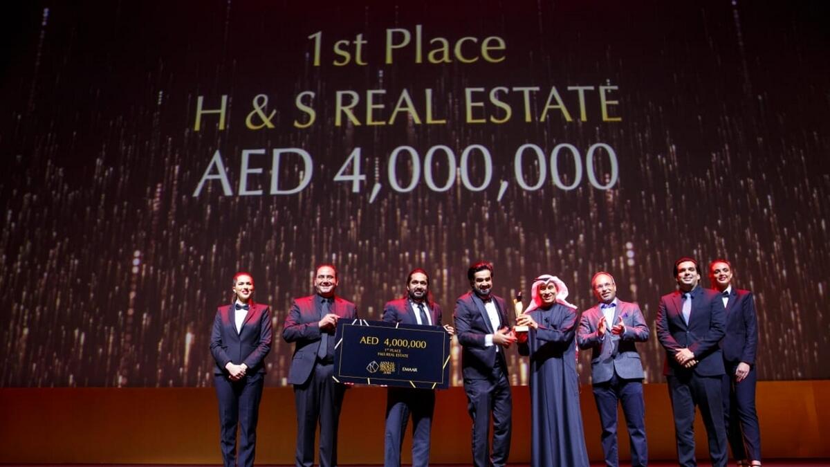 H&S Real Estate wins award for sales success