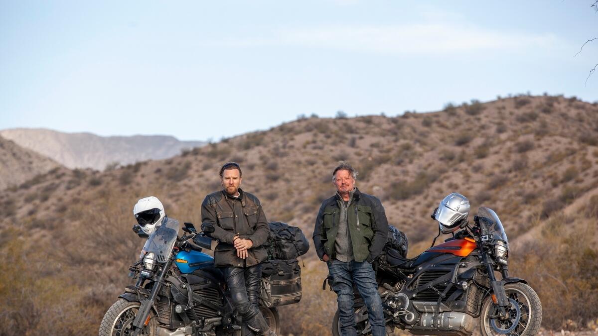 You may have watched Charlie Boorman and Ewan McGregor’s previous epic motorbike journeys but this one takes the biscuit. Launching on Apple TV+ on Friday, the two friends are looking to navigate the ‘Long Way Up’ from the southern tip of Argentina to California entirely on electric Harley-Davidson LiveWires. Covering 13,000 miles over 100 days through 16 border crossings and 13 countries, Ewan and Charley’s first episode drops this weekend. Don’t miss it.