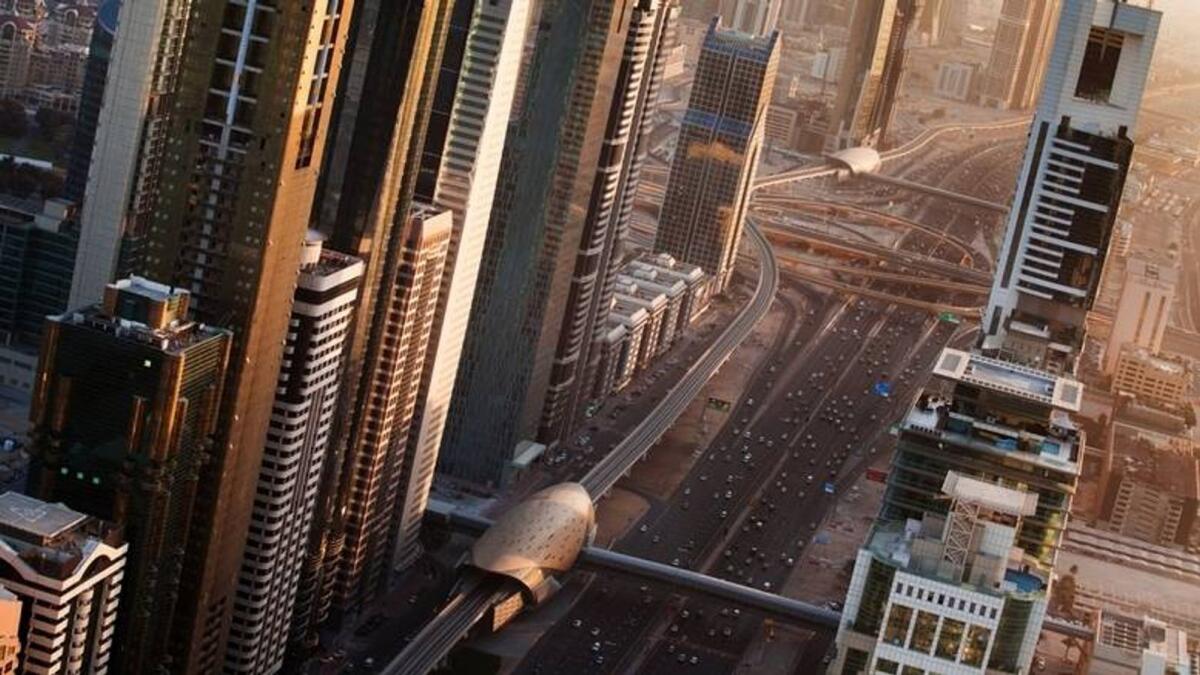 Dubai's Sheikh Zayed Road will be one of the roads closed on Friday.