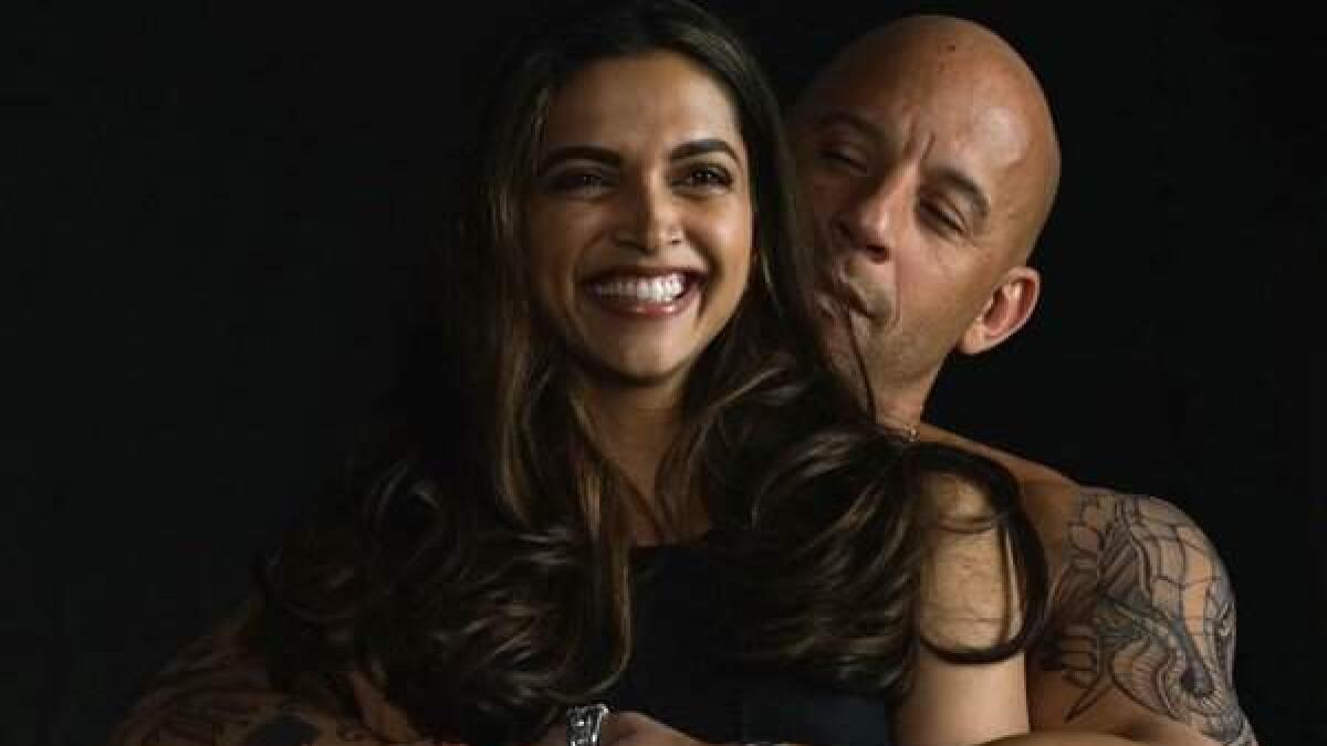 Namaste India: Vin Diesel learns Hindi from teacher Deepika