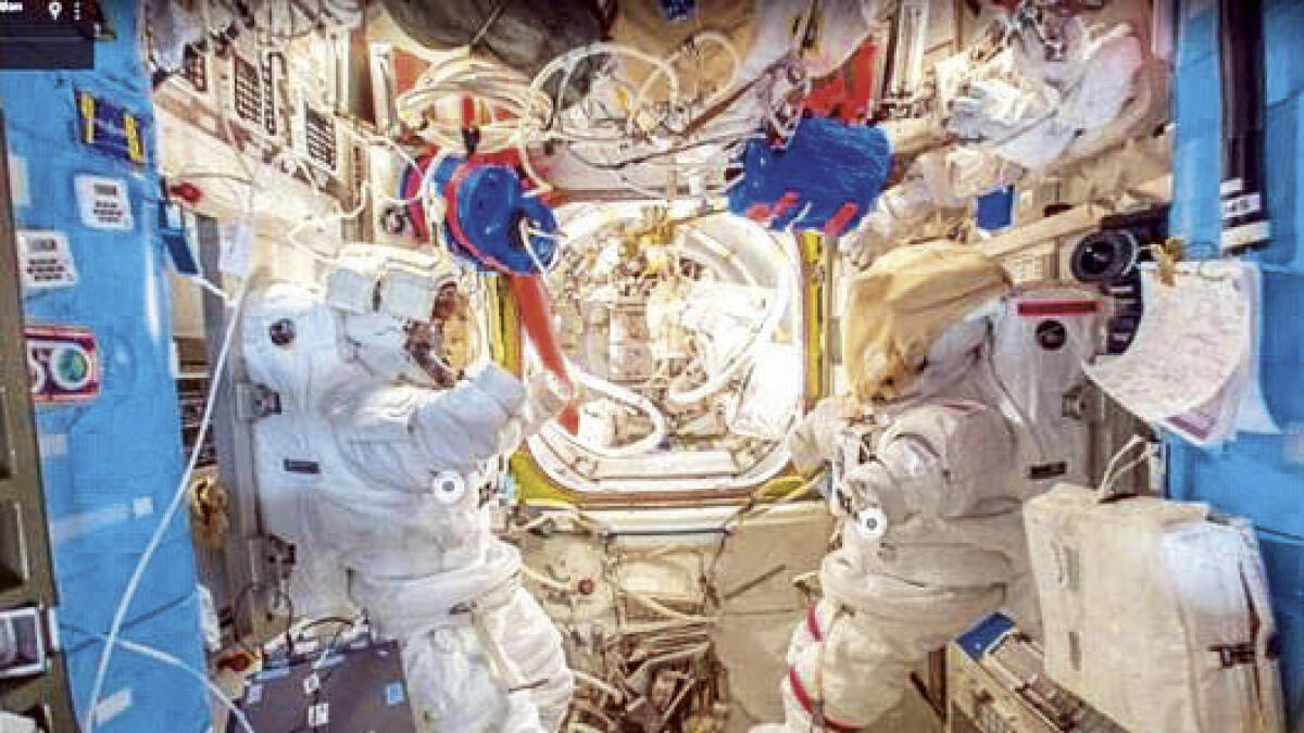 Explore Space Station on Google Street View 