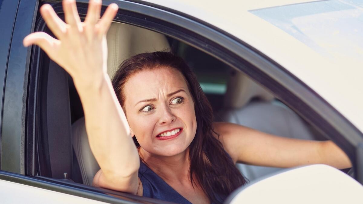 Dubai woman jailed for flashing middle finger in road rage