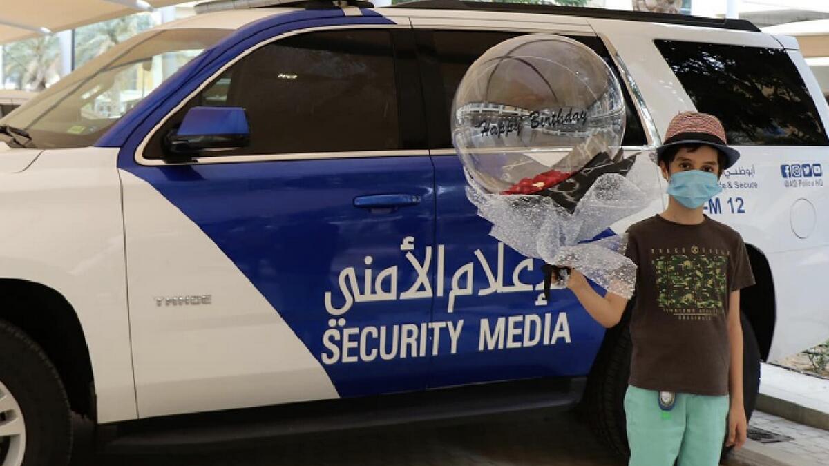Abu Dhabi Police, special child, child of determination 