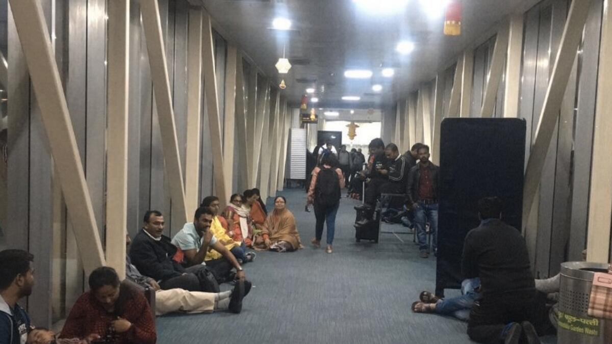 Passengers, IndiGo, Lucknow airport