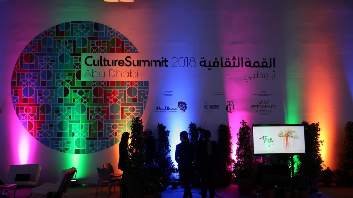 Abu Dhabi summit highlights culture is agent of change