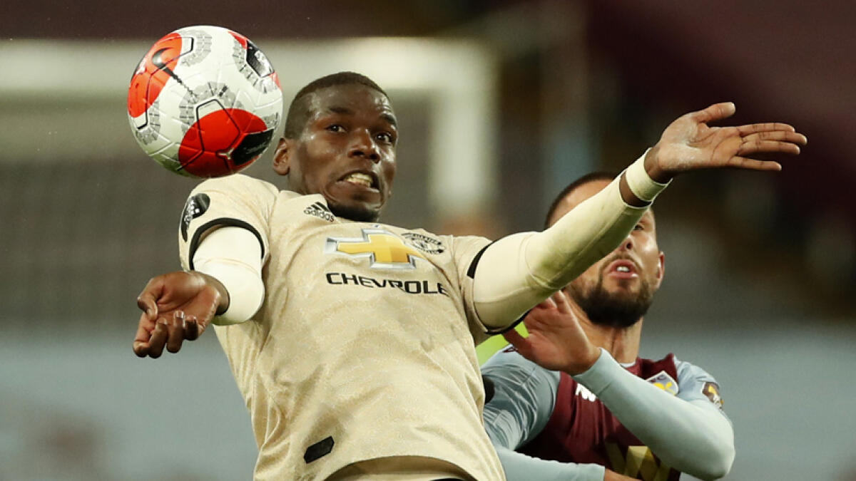 Paul Pogba has been impressive since returning from an ankle injury, netting his first league goal since April 2019 in last week's 3-0 win at Aston Villa. - Reuters