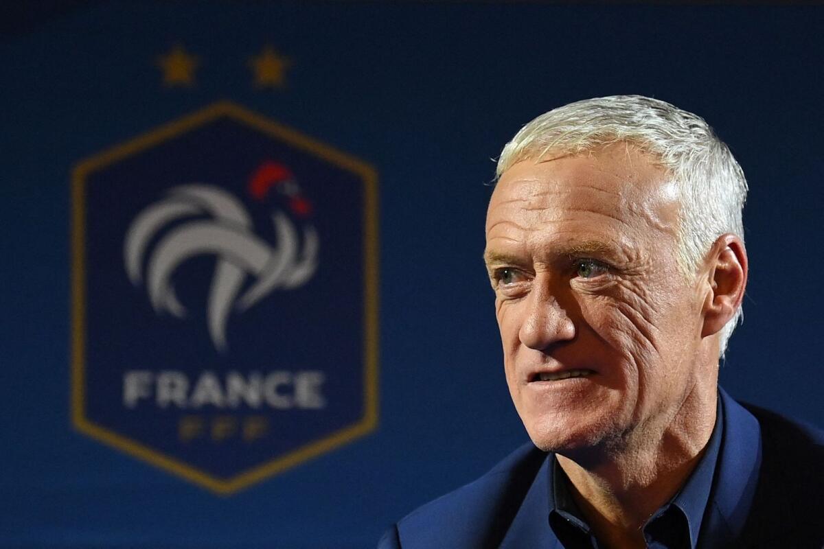 France head coach Didier Deschamps. — AFP