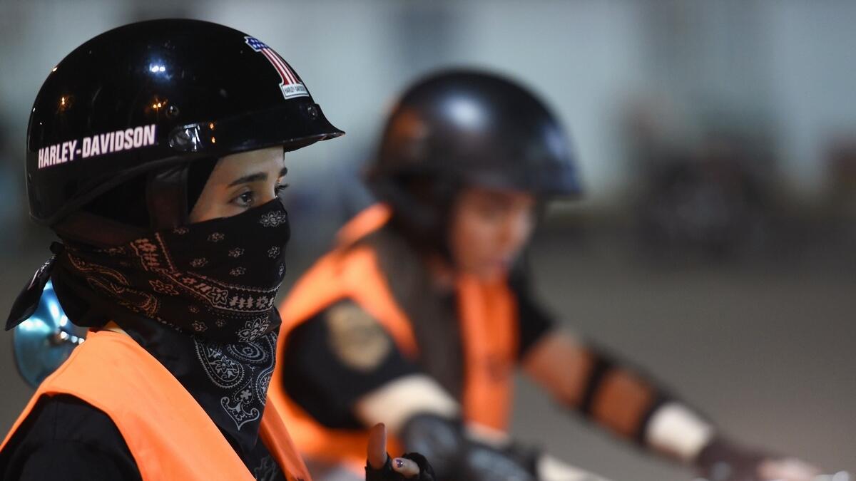 Video: Saudi women rev up motorbikes, as end to driving ban nears