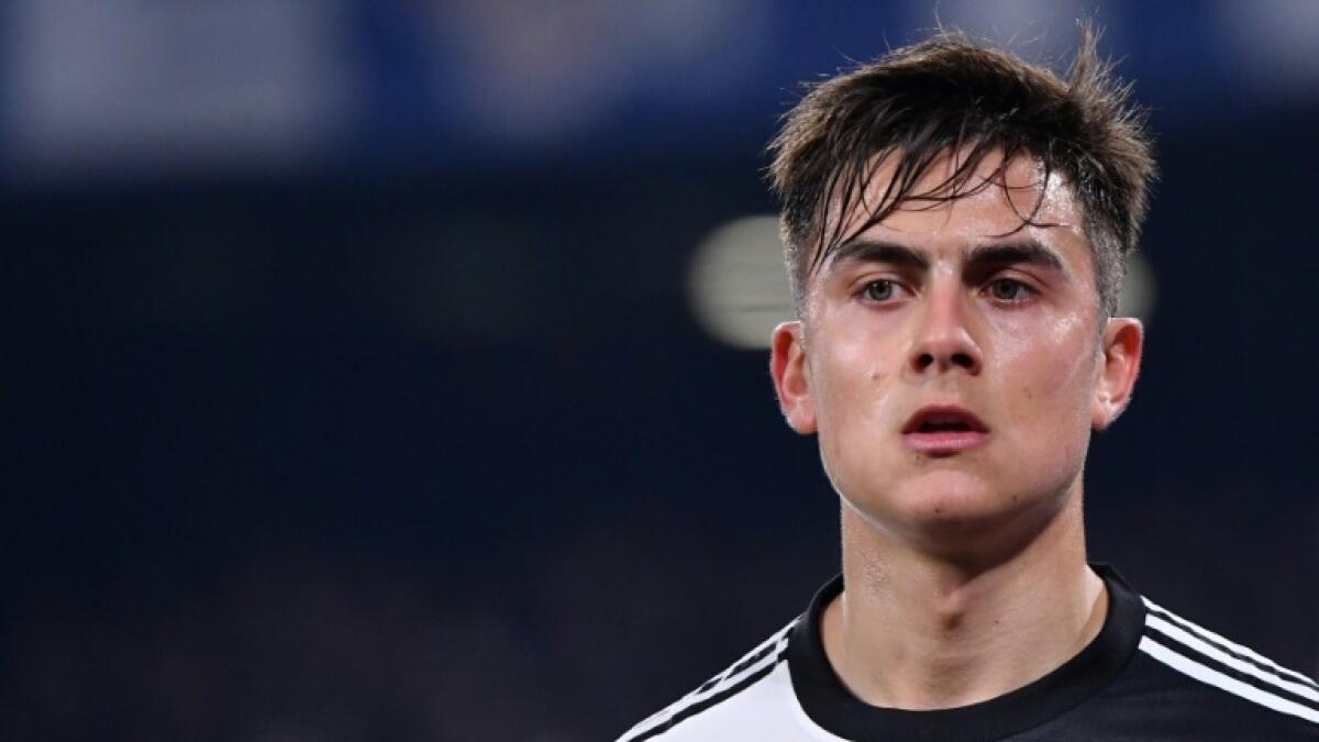 Argentine forward Paulo Dybala was one of three Juventus players to test positive for coronavirus. - AFP file