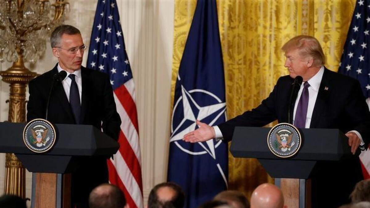 Nato will join anti-Daesh coalition at Trump summit
