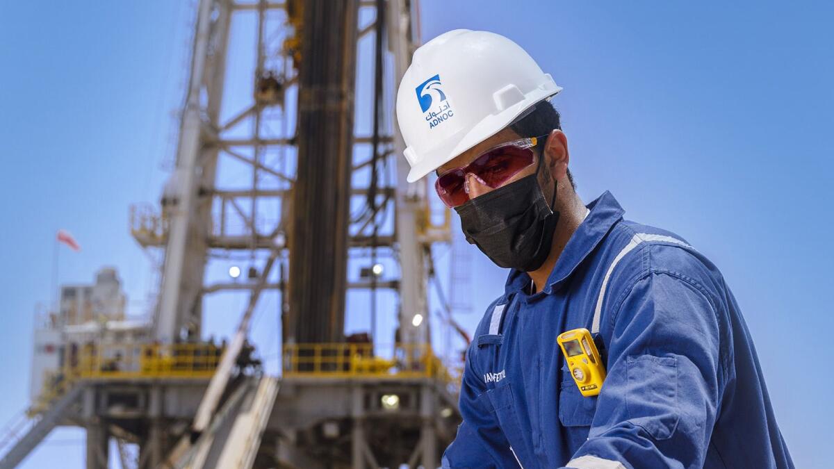 An Adnoc oil field. Companies are seeking to transform and build the core engineering and production systems around digital solutions to drive new levels of efficiency. - File photo