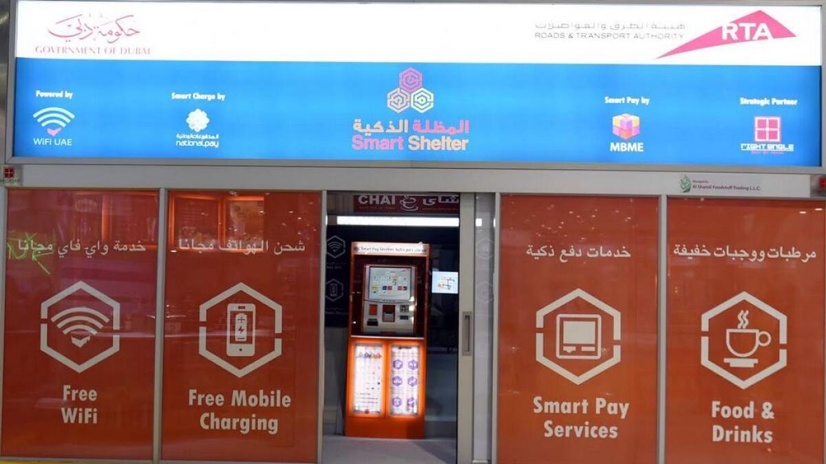  Dubai gets 100 air-conditioned smart bus shelters  