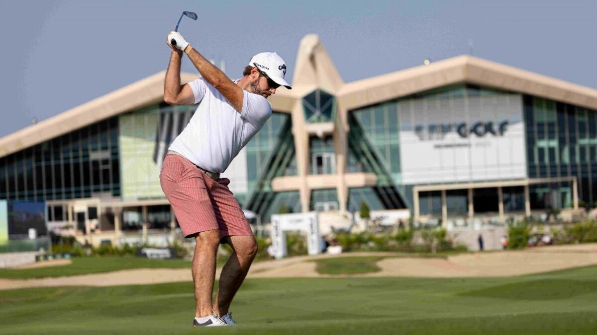 Kalle Samooja played his best golf at the Abu Dhabi Golf Club. - Photo X
