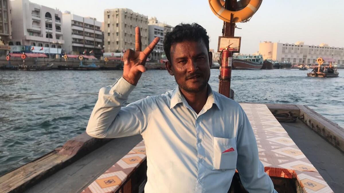 Meet the Bangladeshi abra captain who ferried Sheikh Mohammed