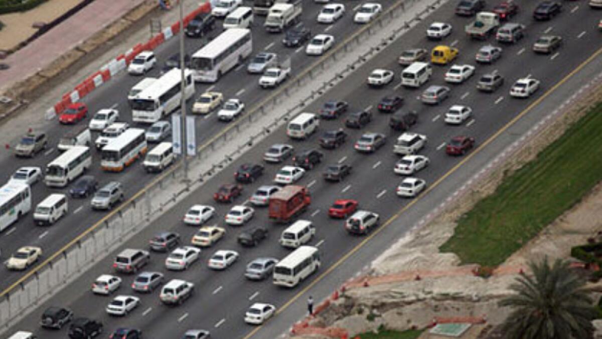 UAE traffic: Accidents delay commuters in Dubai