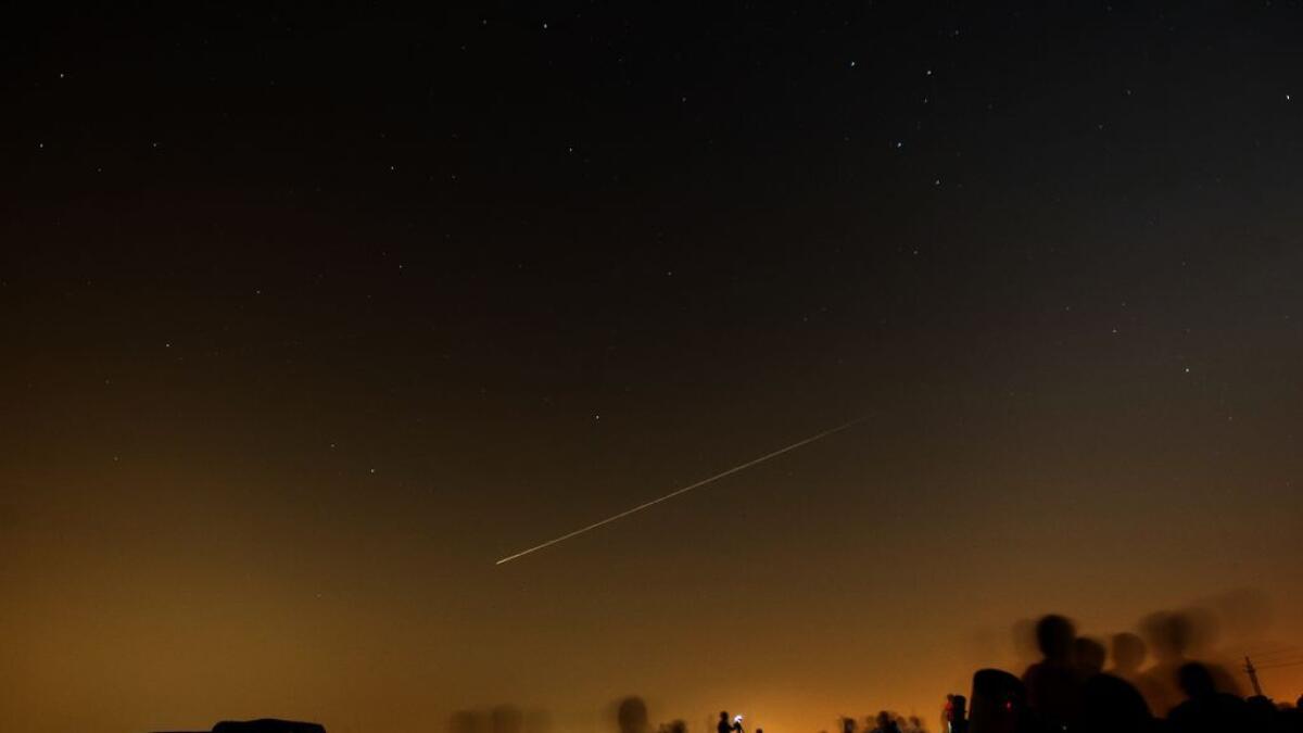 Meteor shower wows UAE stargazers