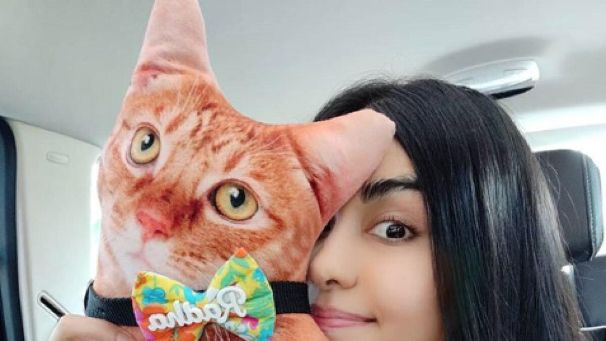 Adah’s toy girl!Actress Adah Sharma has a stuffed toy cat, which she has fondly named Radha. Adah has made an Instagram profile for the toy, which goes by the name “adah_ki_radha”. The funny part is that the profile has a verified mark and has over 26.9k followers! Radha’s bio read: “Radha Sharma... Starkid of @adah_ki_adahHere for my talent of changing expressions, not here coz of NEPOTISM. Going to be launched in Bollywood soon coz I lost 10 kgs...”