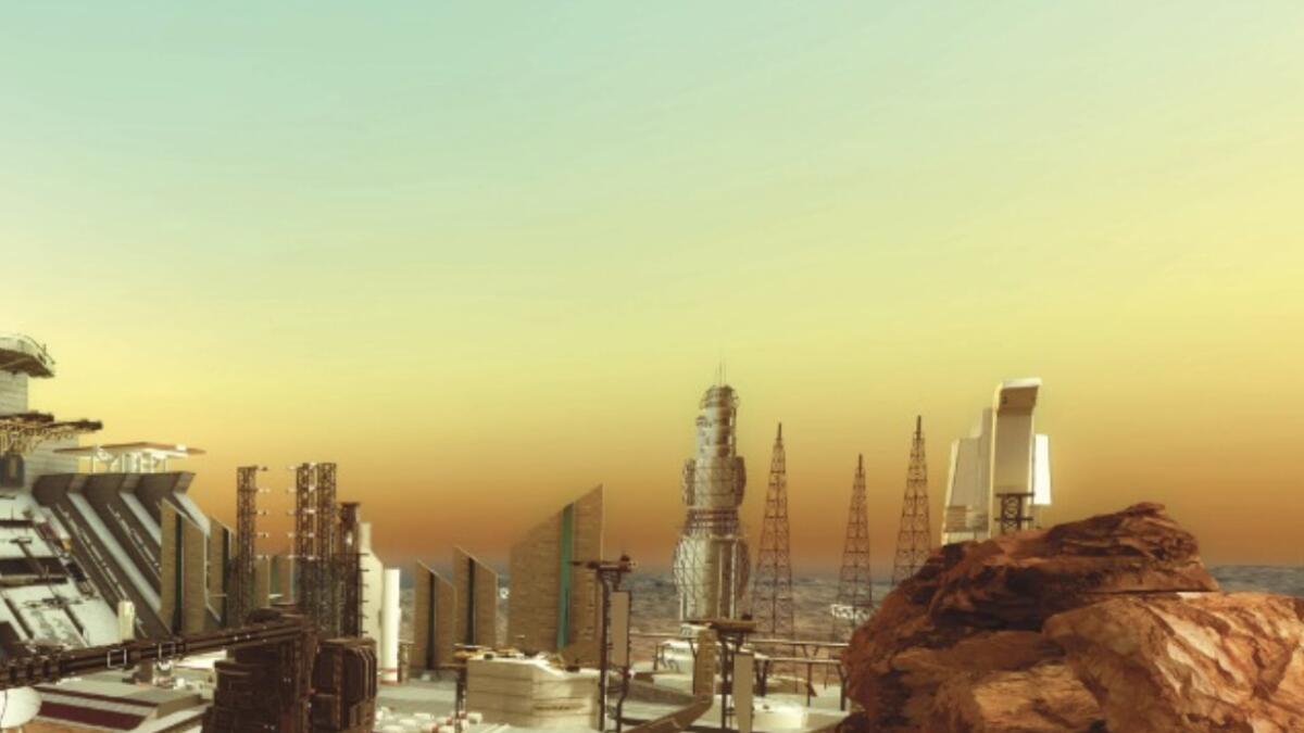 New, research, support, project, build, Emirati city, Mars