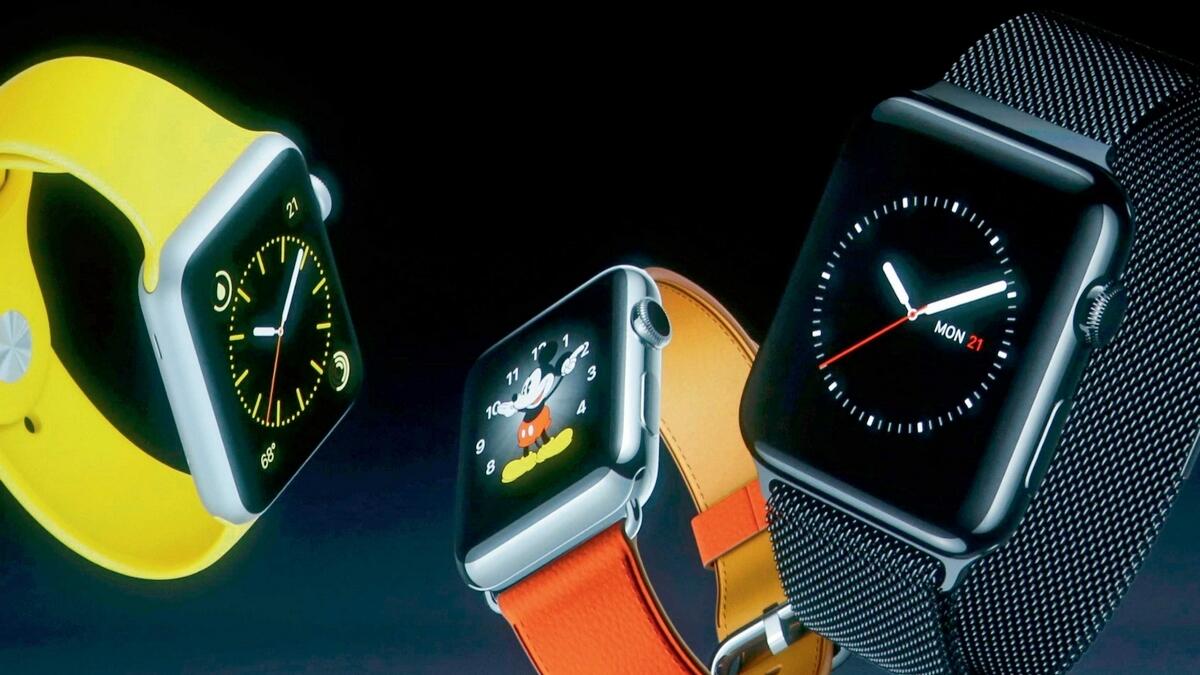 Apple is leading the way; the company now owns a 15.9 per cent share of the global wearables market