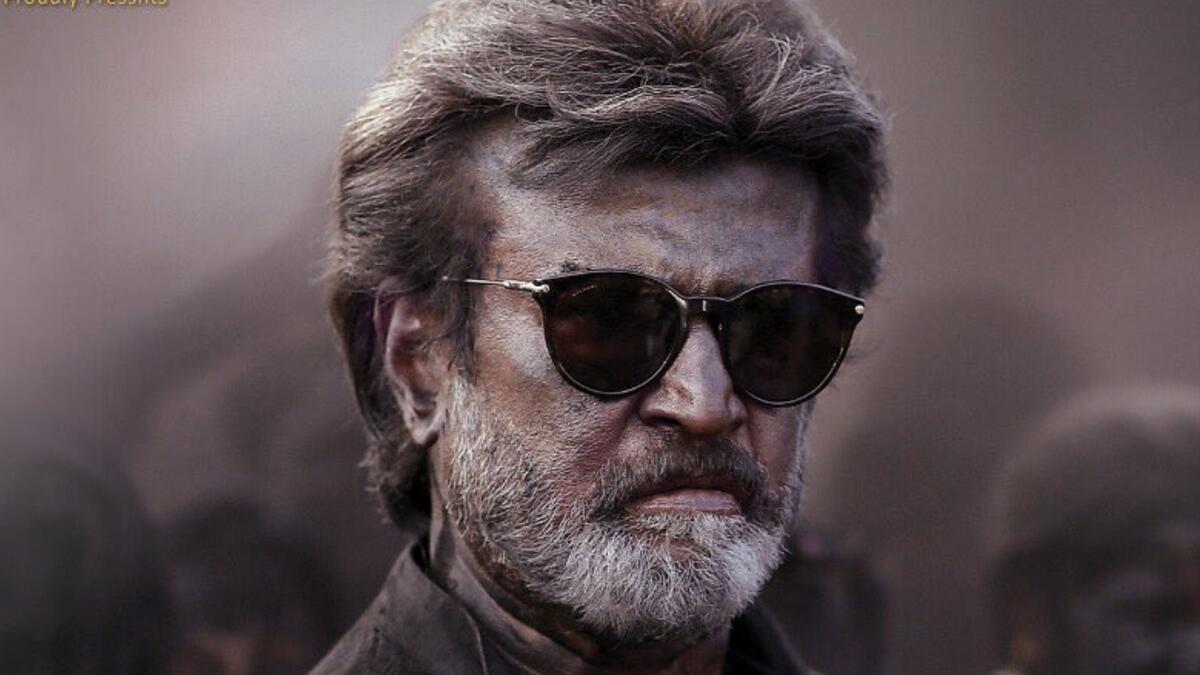 Kaala poster is gift for Rajinikanth fans as he turns 67