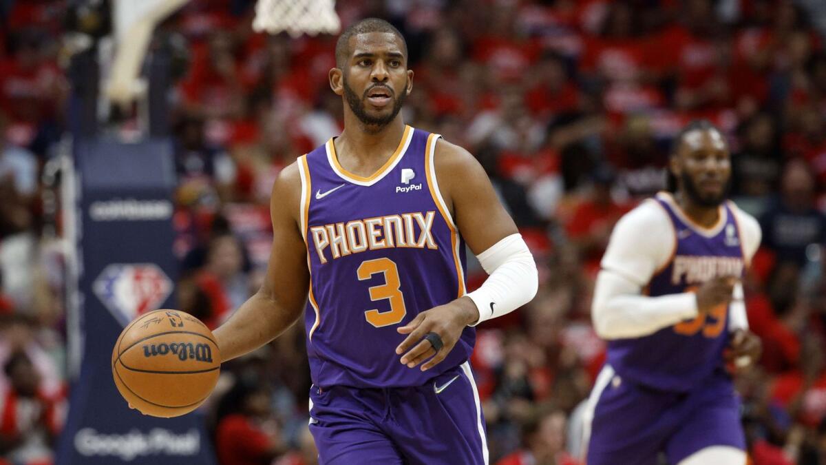 Chris Paul of the Phoenix Suns has invested in Indian Premier League team Rajasthan Royal. (AFP)