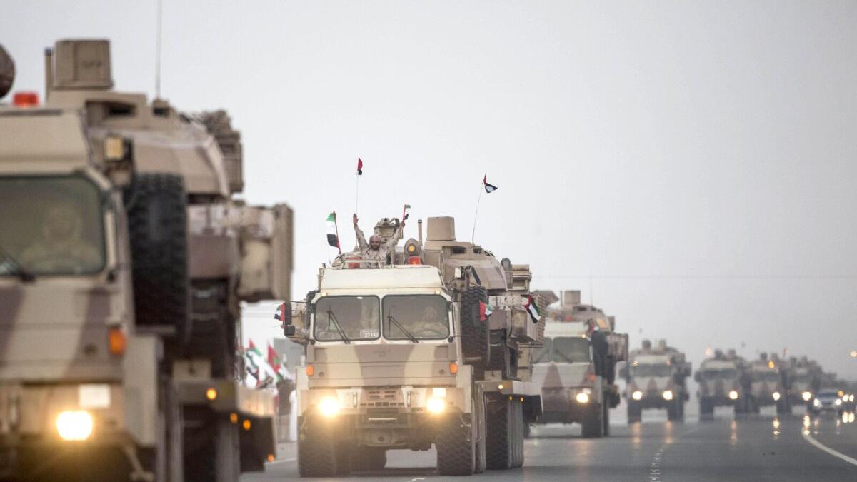 Show of love for UAEs brave sons returning from Yemen