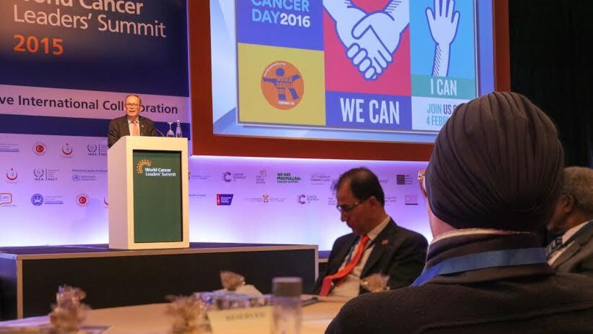 Shaikha Jawaher calls for global cooperation against cancer