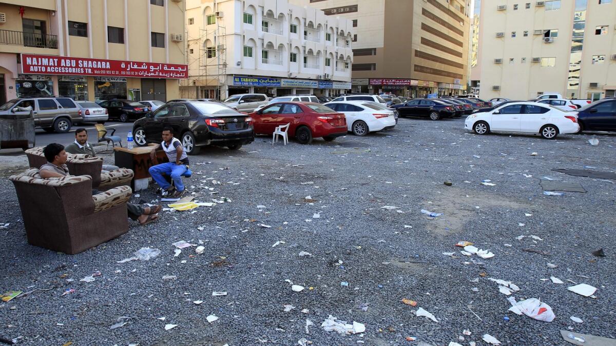 Abu Shagara car market shifted, residents relieved