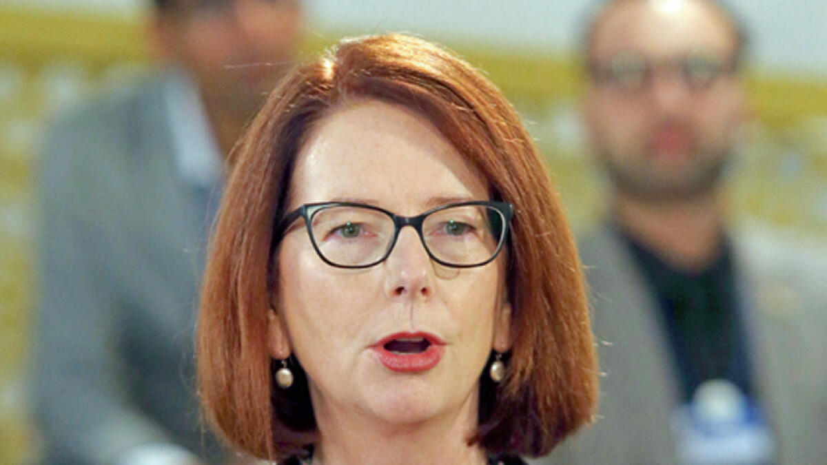 Julia Gillard drives education fund to keep girls in school