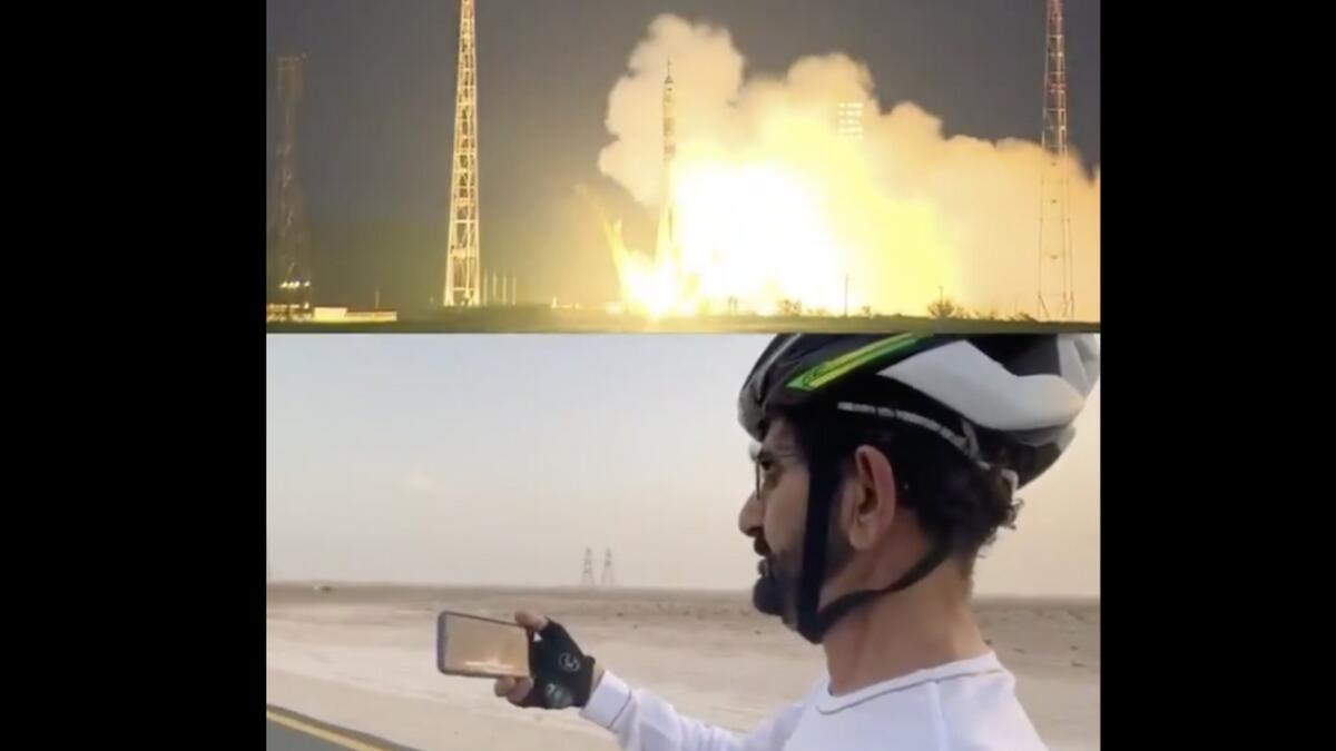 Hazzaa AlMansoori, Dubai, Sheikh Mohammed, ISS, Soyuz