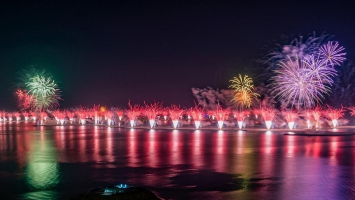 The two bids will be: One, the use of the most unmanned aerial vehicles that will launch fireworks simultaneously with 190 drones firing at the same time, and, two, the longest wall of fireworks that will span a length of 4,000m (4km).