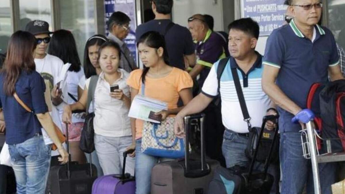 Now, Filipinos with this visa can no longer enter US