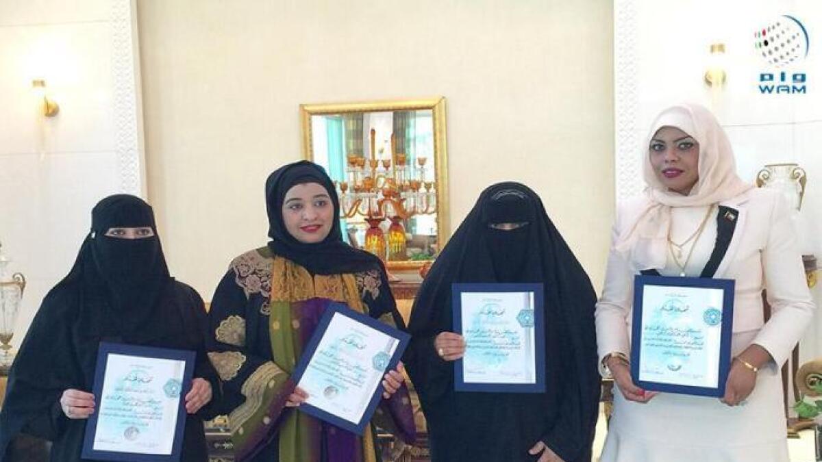 Ajman Ruler honours winners of Rashid bin Humaid Award
