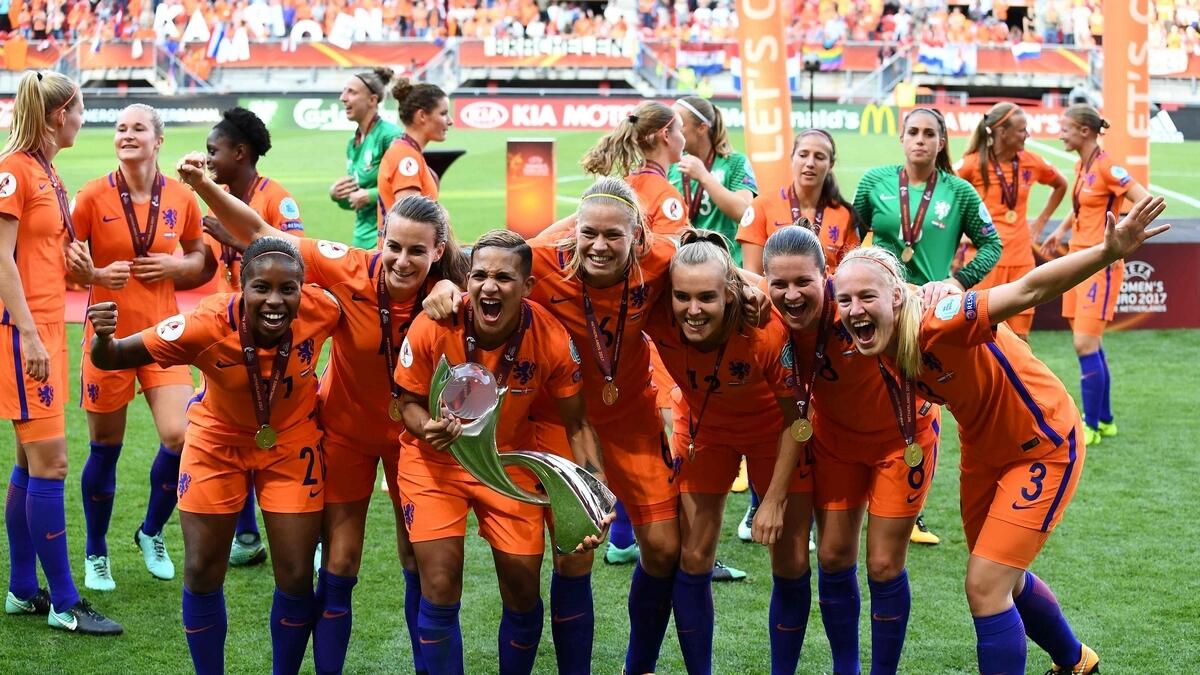 Netherlands wins womens European soccer championship