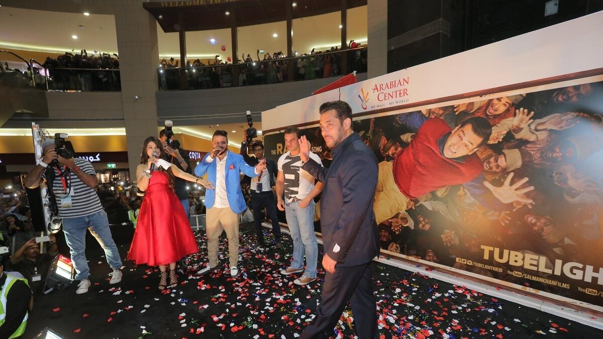 Salman Khan launches Tubelight song in Dubai